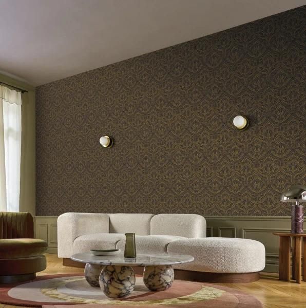 Statement Sofa — Styled living room