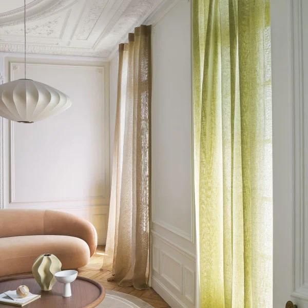 Sheer Curtains — Soft ombr&eacute; weave