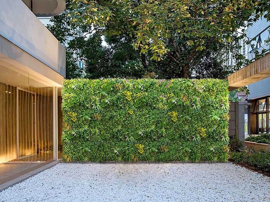 Turf and green walls